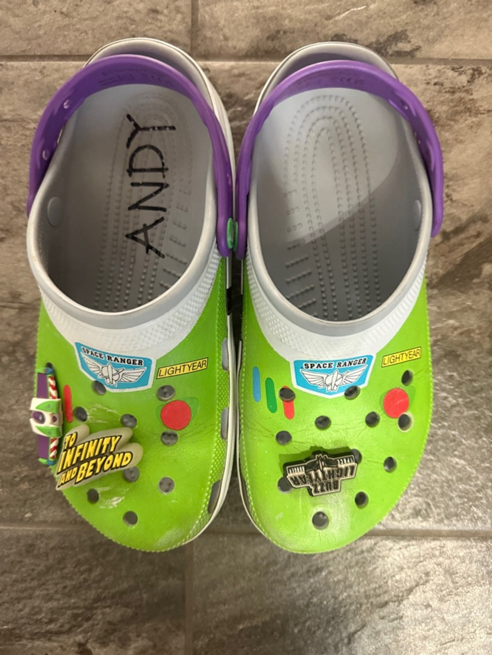 Buzz Lightyear crocs